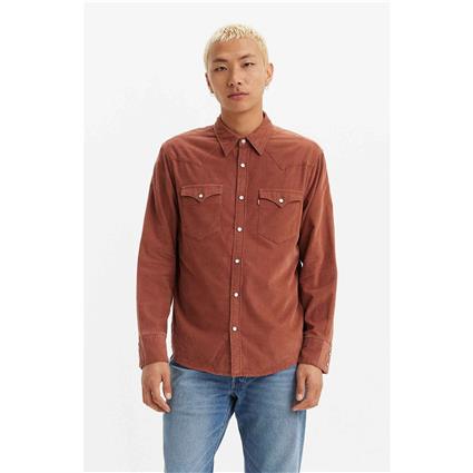 Levi´s ® Barstow Western Standard Long Sleeve Shirt Castanho M Homem