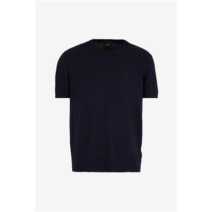 Armani Exchange 8nzm5c_zm3jz Short Sleeve T-shirt Azul 2XL Homem