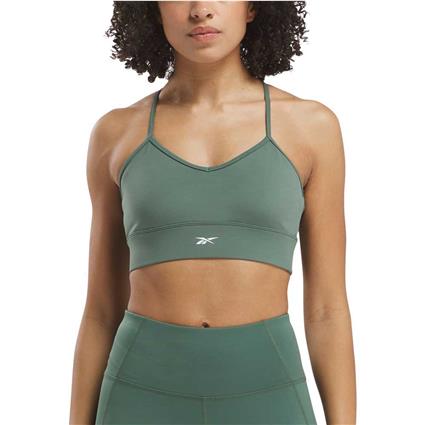 Reebok Id Tri-back Sports Bra Medium Impact Verde XL Mulher