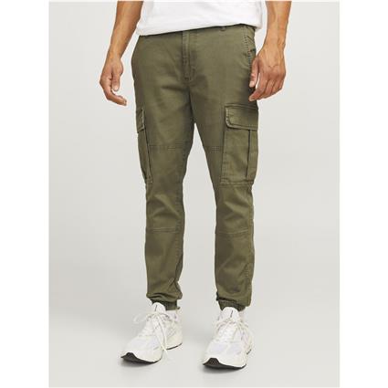 Jj Rebel Michael Slim Show Cargo Pants Verde 31 / 30 Homem