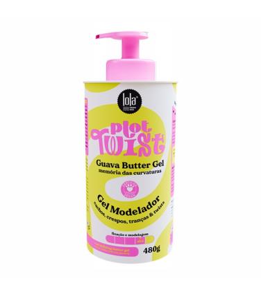 Lola Cosmetics - *Plot Twist* - Gel modelador de cachos 480g - Creme de goiaba