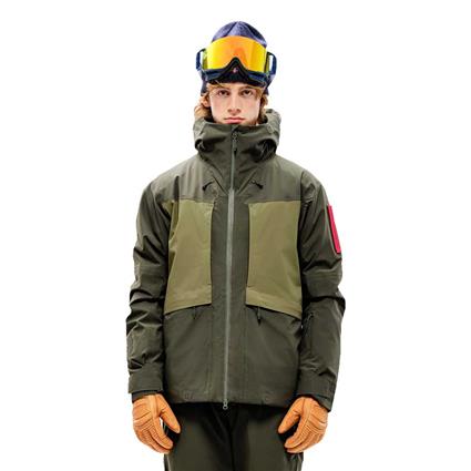 The Mountain Studio 3l Hybrid Jacket Verde L Homem