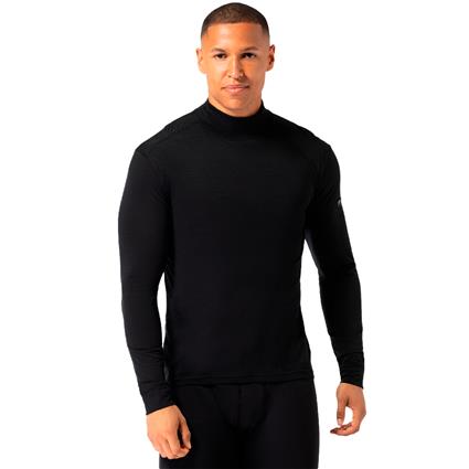 Super.natural Tundra175 Turtleneck Long Sleeve T-shirt Preto XL Homem