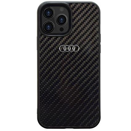 Audi Carbon Fiber Iphone 14 Pro 6.1 Autpupcip14pr8d2bk Phone Case Transparente