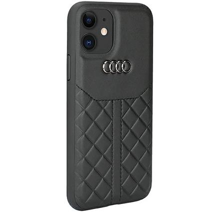 Audi Genuine Leather Iphone 12 Pro 6.1 Autpupcip12pq8d1bk Phone Case Transparente