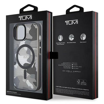 Tumi Tuhmp15stcamk Iphone 151413 6.1 Frosted Camo Print Phone Case Transparente