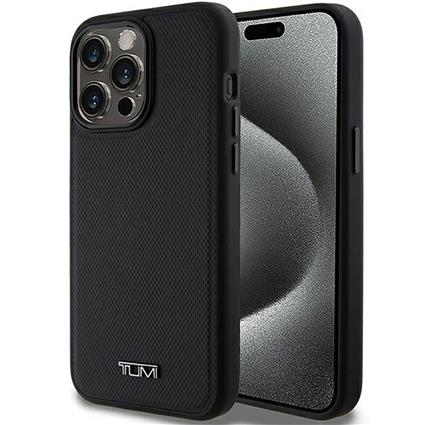 Tumi Tuhmp15xrbak Iphone 15 Pro Max 6.7 Leather Balistic Pattern Phone Case Transparente