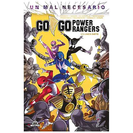 Moztros Producciones Go Go Power Rangers 07 Comic Dourado Spanish