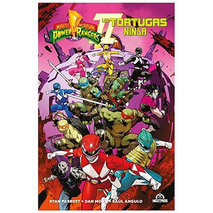 Moztros Producciones Mmpr Vs Las Tortugas Ninja 02 Comic Colorido Spanish