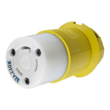 Hubbell Hbl332crcx 230v Female Plug Transparente 32A