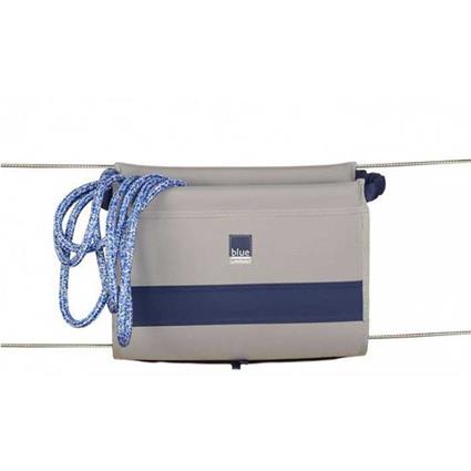 Blue Performance L Guard Rail Bag Cinzento 40 x 32 x 7 cm