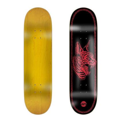 Jart Mad 8.0´´x31.85´´ Lc Skateboard Deck Dourado 31.85 Inches