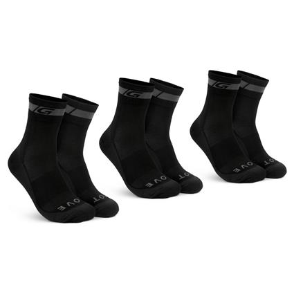 Gripgrab Merino Regular Socks 3 Units Preto EU 41-44 Homem
