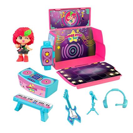 Pinypon Super Star On Tour Figure Rosa