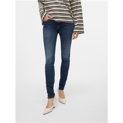 Vero Moda Lux Slim Ri392 Jeans Azul S / 34 Mulher