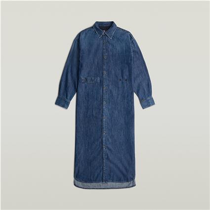 G-star Long Tab Long Sleeve Dress  XL Mulher