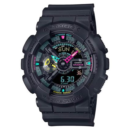 Casio G-shock Ga-110mf-1aer Watch Preto