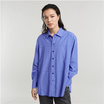 G-star Bf Pintuck Long Sleeve Shirt Roxo 2XS Mulher