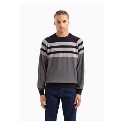 Armani Exchange 6dzm2k_zmm9z Sweater Cinzento M Homem