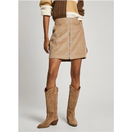 Pepe Jeans Cassie Short Skirt Castanho M Mulher