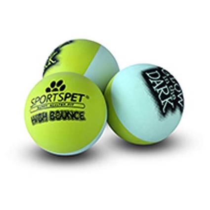 Sportspet Rope Ball Toy 65mm 3 Units