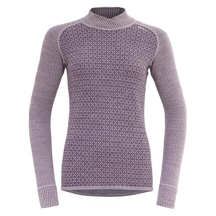 Devold Of Norway Camiseta De Manga Comprida Kvitegga Merino 230 Cross Neck