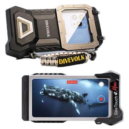 Divevolk Estojo à Prova De água Seatouch 4 Max