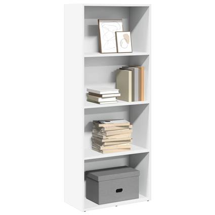 vidaXL Estante 60x30x152 cm derivados de madeira branco
