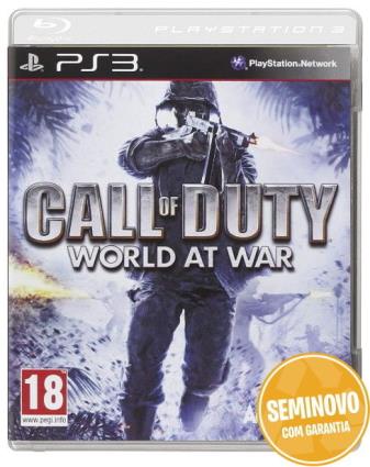 Call of Duty World at War | PS3 | Usado