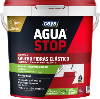Impermeabilizante  CEYS  BORRACHA VERMELHO 5KG