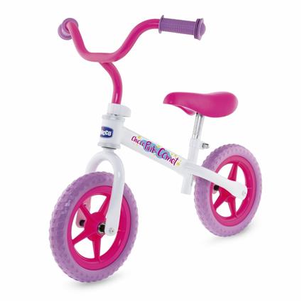 BICICLETA INFANTIL PINK COMET CHICCO COR DE ROSA