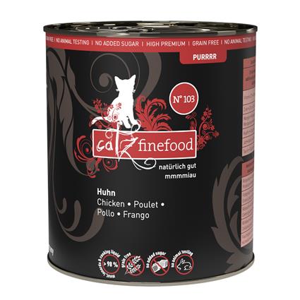 catz finefood Purrrr 6 x 800g/750g - N.º 103 Frango (6 x 800 g)