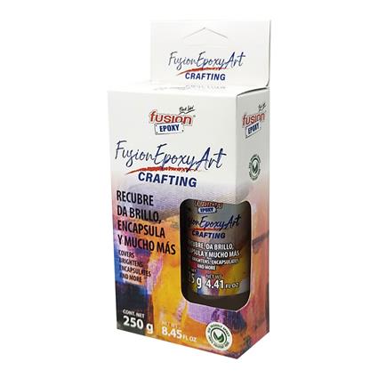 Fusion Epoxy Black Label Artesanato Fusion Epoxy Art 250g