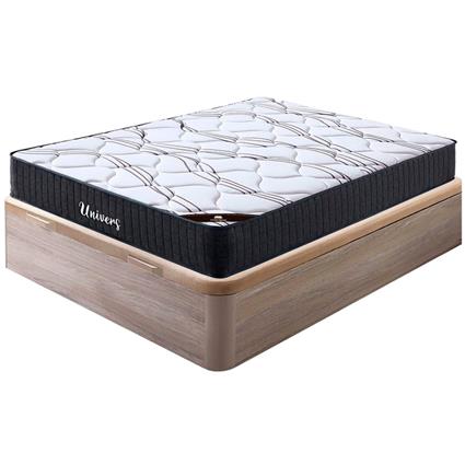 Pack sommier abatível CASINO BOX + Colchão UNIVERS