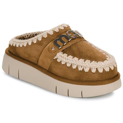 Mou  Tamancos BOUNCE CLOG METAL LOGO  Castanho Disponível em tamanho para senhora. 38,39,40,41.Mulher > Calçasdos > Tamanco