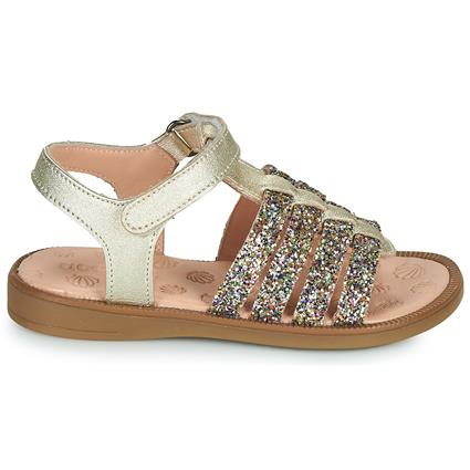Acebo's  Sandálias 5498GE-PLATINO-J  Ouro Disponível em tamanho para rapariga. 32,33,34.Criança > Menina > Calçasdos > Sandálias e rasteirinhas