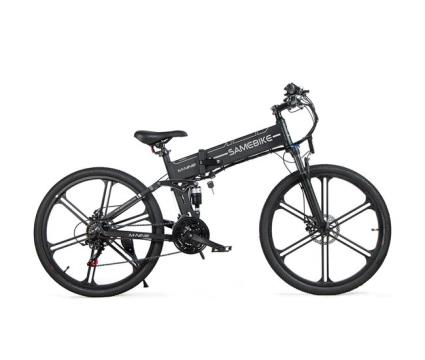 Samebike lo26-it bicicleta elétrica - motor 250w bateria 48v10ah