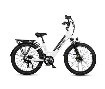 Samebike rs-a01 bicicleta elétrica - motor 500w bateria 48v14ah