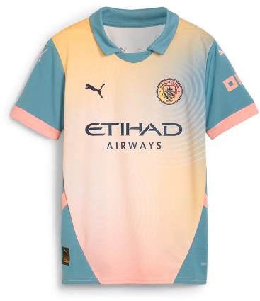 Camisa Puma Manchester City 2024/25 Fourth Jersey Youth