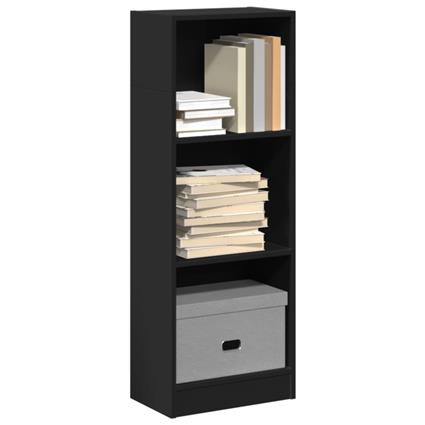vidaXL Estante 40x24x109 cm derivados de madeira preto