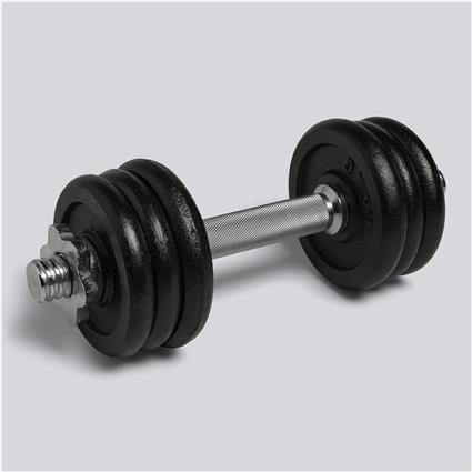 Kit Pesos Softee - Preto - Halteres 10 Kg tamanho UNICA