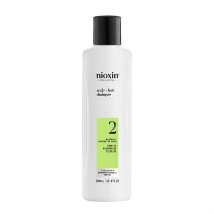 Nioxin Sistema 2 Shampoo para Cabelo Natural com Perda de Densidade Avançada 300ml