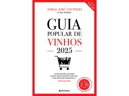 Livro Guia Popular Vinhos 2025 De Aníbal Coutinho