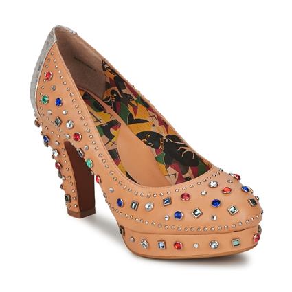 Miss L'Fire  Escarpim SHOWGIRL  Bege Disponível em tamanho para senhora. 36,41.Mulher > Calçasdos >Sapatos de Salto