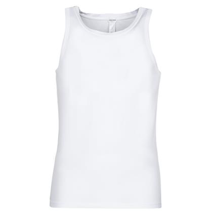 Hom  Tops sem mangas SUPREM COTTON TANKTOP  Branco Disponível em tamanho para homem. EU XXL,EU S,EU M,EU L,EU XL.Homem > Roupas > Tops