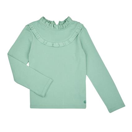 Petit Bateau  T-shirt mangas compridas TELTY  Verde Disponível em tamanho para rapariga. 36 mois,4 ans,5 ans.Criança > Menina > Roupas > T-shirt mangas compridas