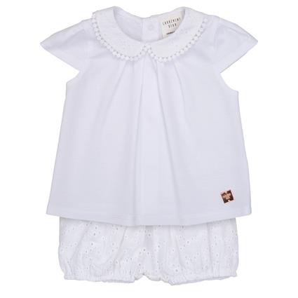 Carrément Beau  Conjunto LORELLI  Branco Disponível em tamanho para rapariga. 6 mois,18 mois.CrianÃ§a > Moda e Acessórios