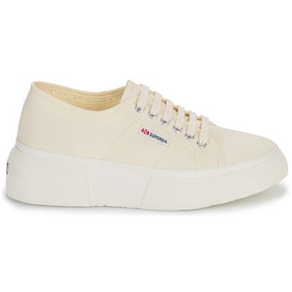 Superga  Sapatilhas 2287 COTON  Bege Disponível em tamanho para senhora. 37,38,39,40,41.Mulher > Sapatos > Tenis