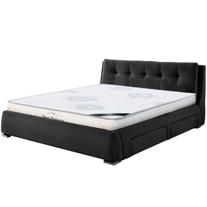 Pack cama de casal ANTONIO + colchão NEW PALACIO