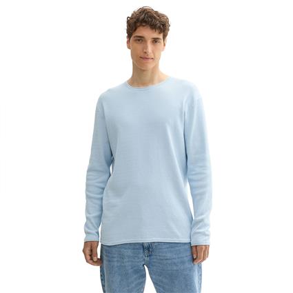 Tom Tailor Suéter Structured Roll Edge Knit